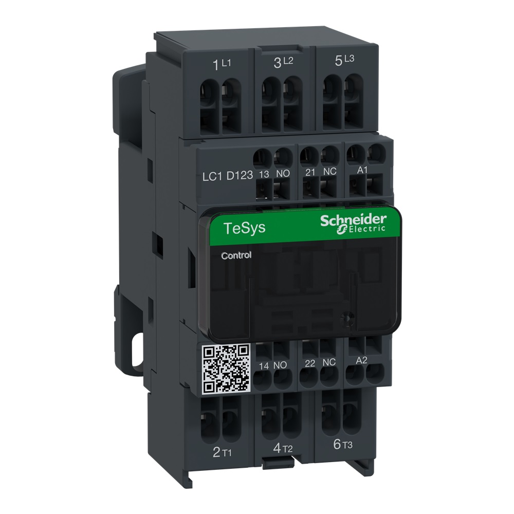 Contattore TeSys LC1D - 3 poli - AC3 440V 12 A - 110 V AC