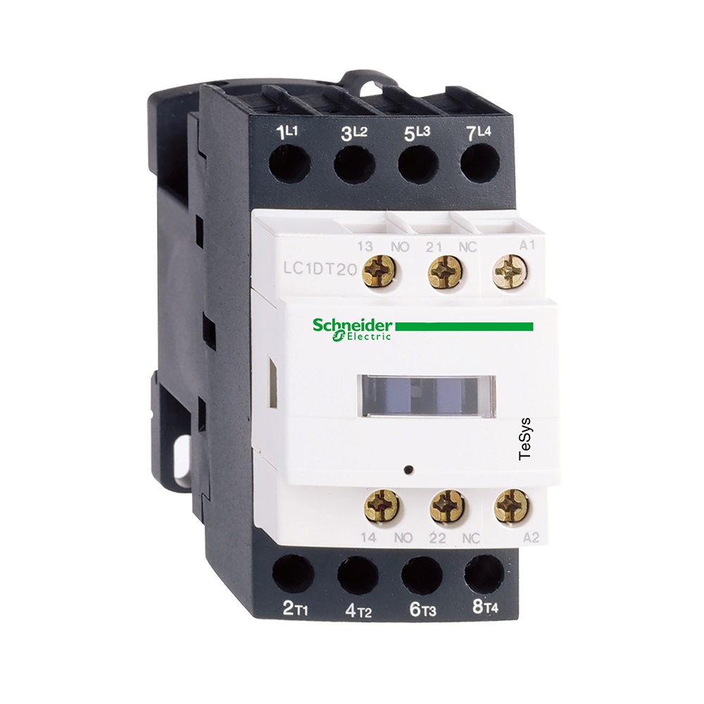 Contattore TeSys LC1D - 4 poli (2NO + 2NC) - AC1 440V 32 A - 24 V CC