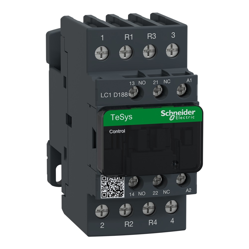 Contattore TeSys LC1D - 4 poli (2NO + 2NC) - AC1 440V 32 A - 110 V AC