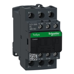 Contattore TeSys LC1D - 3 poli - AC3 440V 25 A - 48 V CC