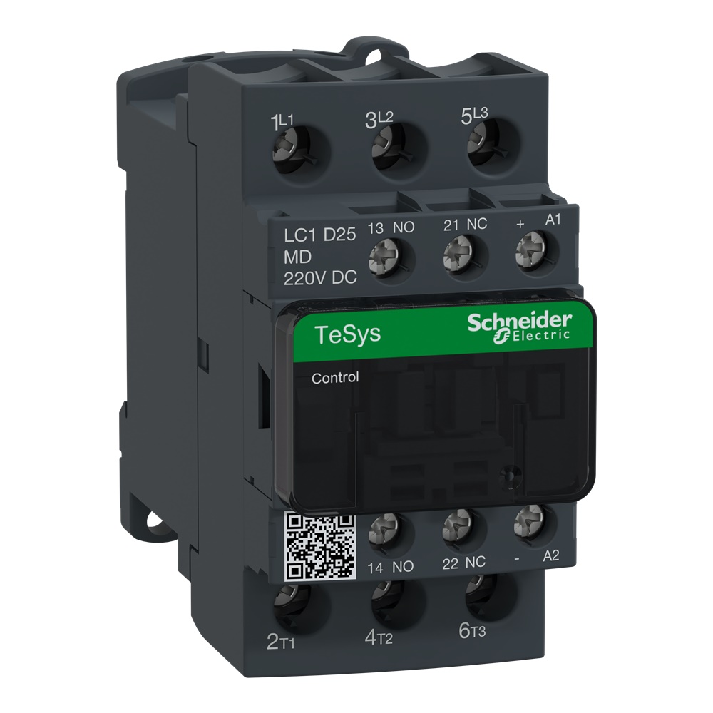 Contattore TeSys LC1D - 3 poli - AC3 440V 25 A - 220 V CC