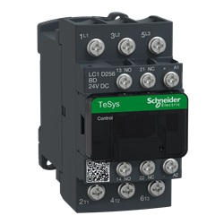 Contattore TeSys LC1D - 3 poli - AC3 440V 25 A - 24 V CC