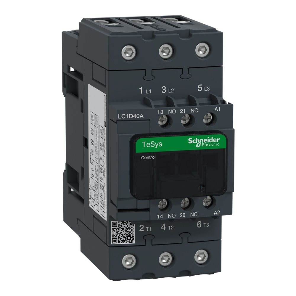 Contattore TeSys LC1D - 3 poli - AC3 440V 40 A - 440V AC