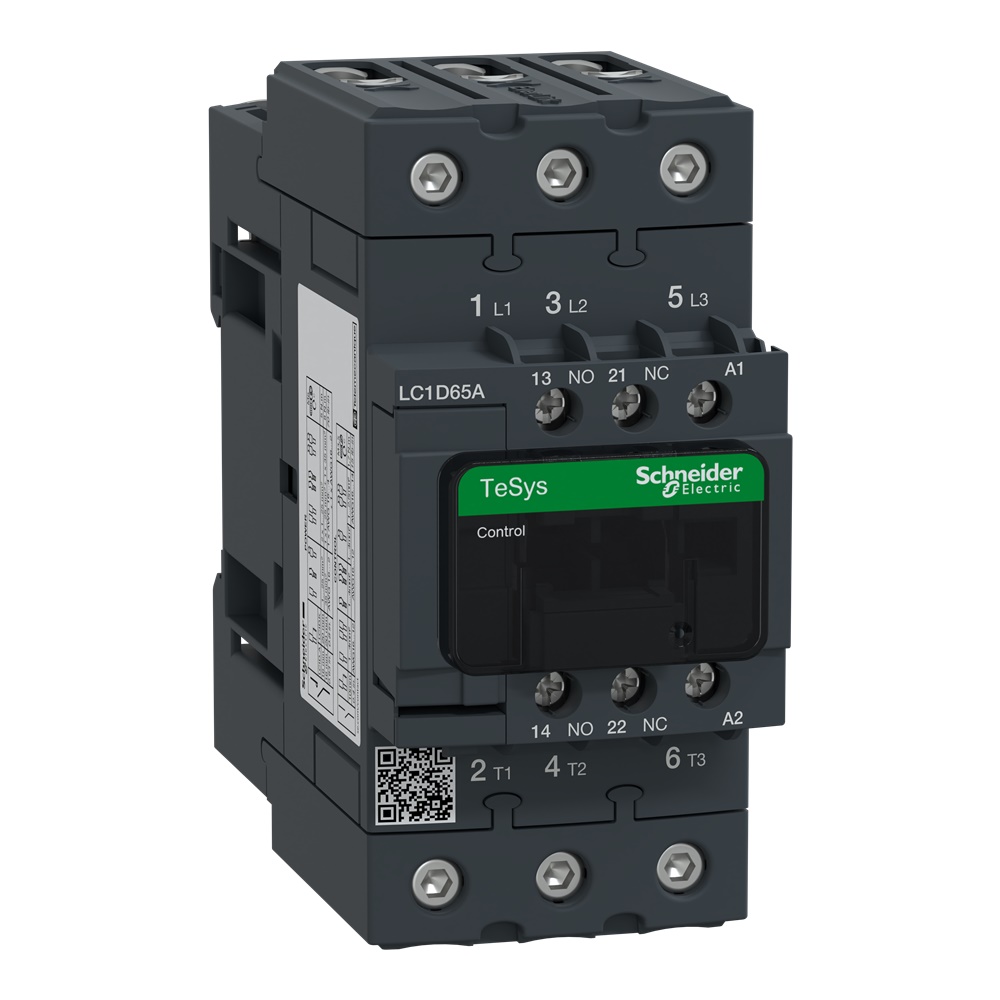 Contattore TeSys LC1D - 3 poli - AC3 440V 65 A - 440V AC