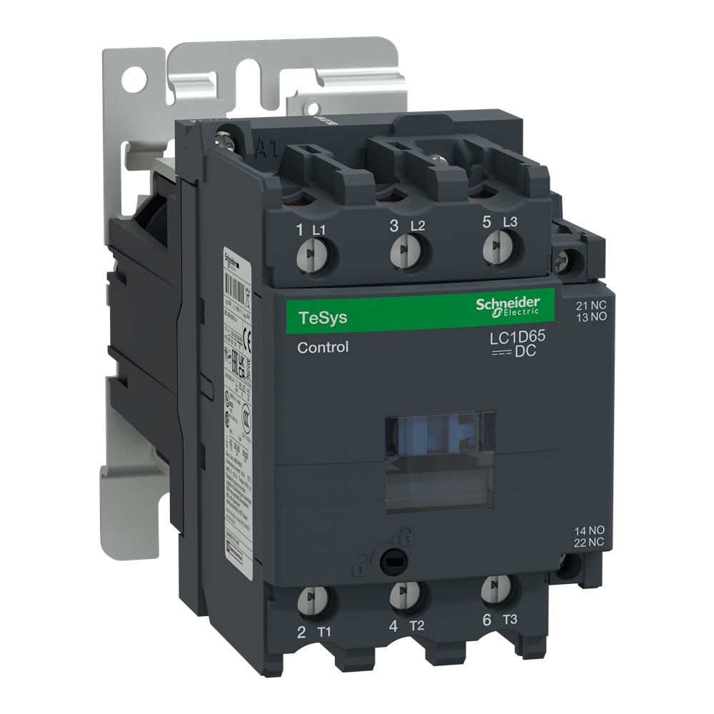 Contattore TeSys LC1D - 3 poli - AC3 440V 65 A - 48 V CC