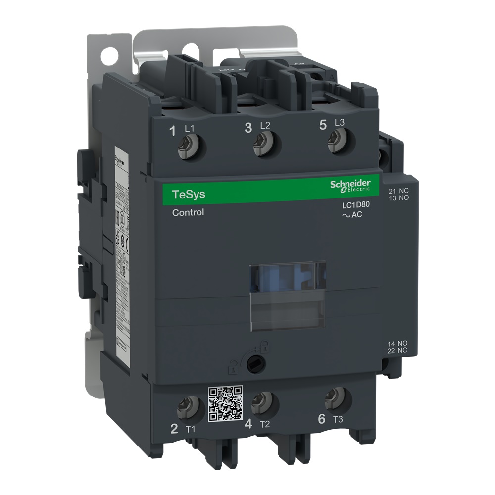 Contattore TeSys LC1D - 3 poli - AC3 440V 80 A - 115 V AC