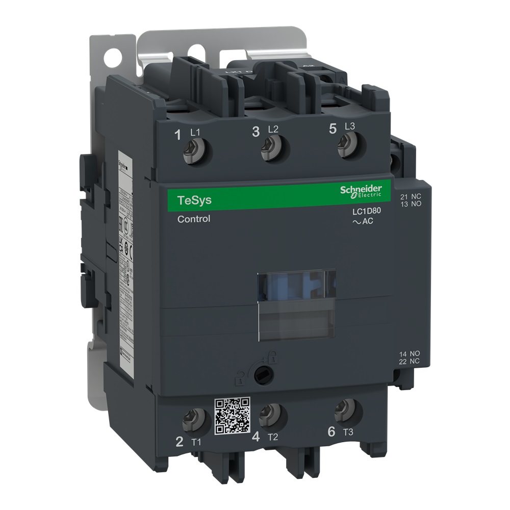 Contattore TeSys LC1D - 3 poli - AC3 440V 80A - 380 V AC
