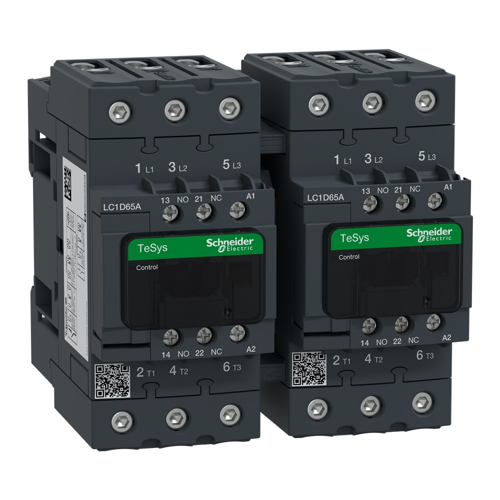 Teleinvertitore TeSys LC2D - 3 poli - AC3 - 65 A - 24 V CA