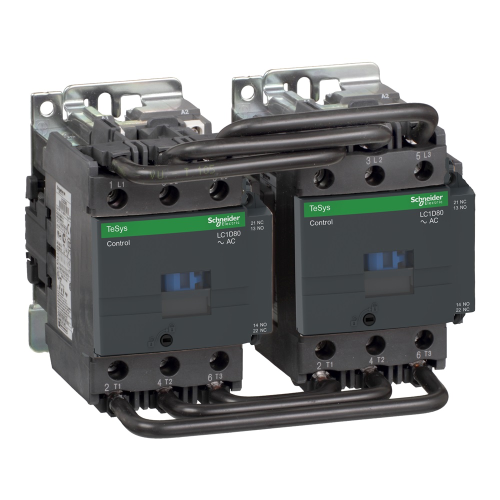 Teleinvertitore TeSys LC2D - 3 poli - AC3 440 V 80 A - 110 V CA