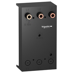 Adattatore per sistema sbarre di distribuzione - 3P - da 80 a 250 A - 60 mm