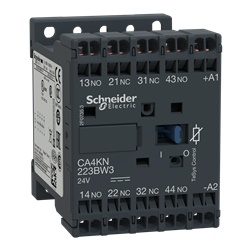 Contattore ausiliario TeSys CA4K - 2 NO + 2 NC - - 10 A - 24 V CC