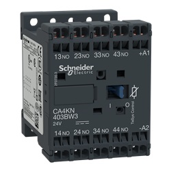 Contattore ausiliario TeSys CA4K - 4 NO - - 10 A - 24 V CC