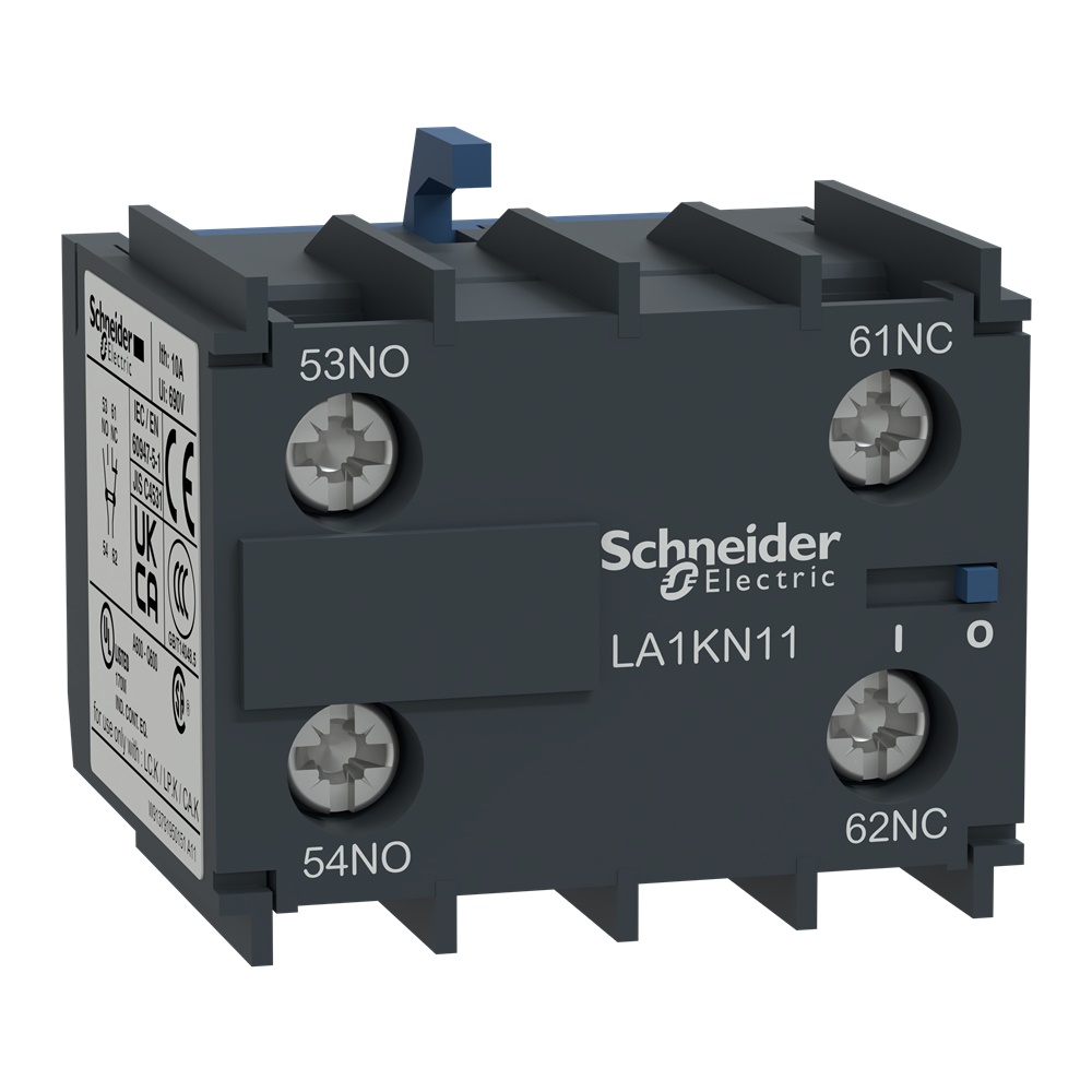 Blocco contatti ausiliari TeSys - 2NO - Conn. faston