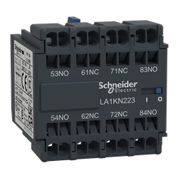 Blocco contatti ausiliari TeSys - 3NO + 1NC - Morsetti a vite