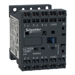 Contattore TeSys LC1-K - 3 poli - CA-3 440V 9 A - Bobina 24 V CA