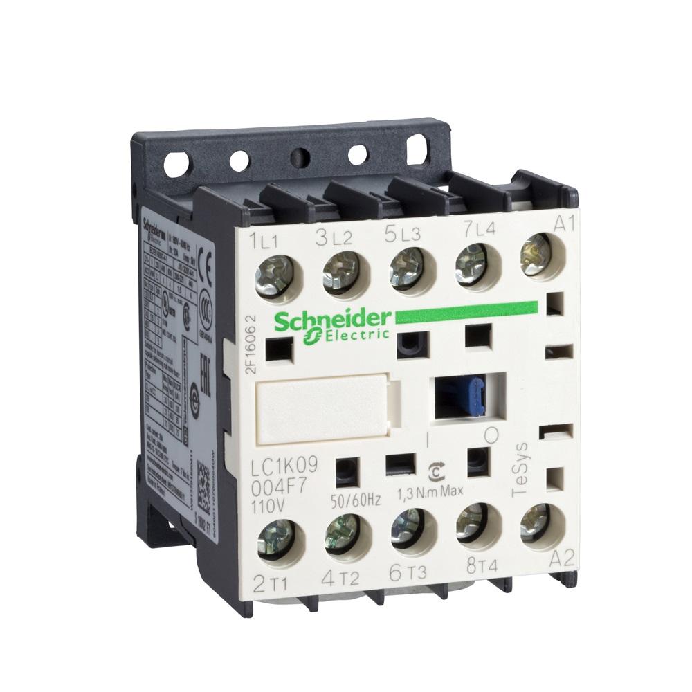 Contattore TeSys LC1K - 4 poli - AC1 440V 20 A - 24 V AC