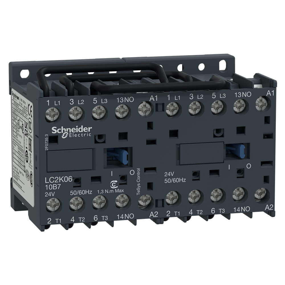 Teleinvertitore TeSys LC2K - 3 poli - AC3 440V 6 A - 48 V CA