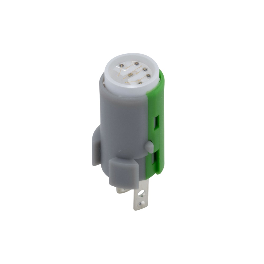 PULSANTE- ACCESSORI  16,LED VERDE 2