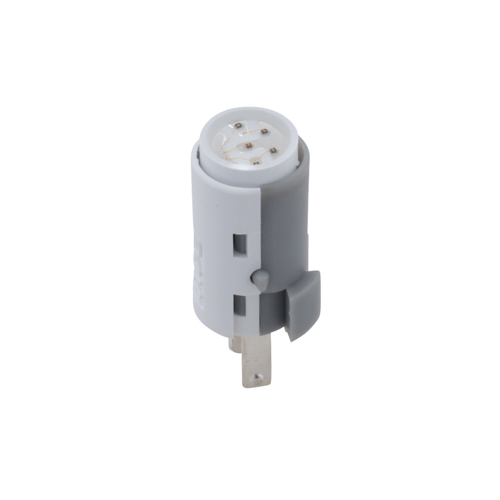 PULSANTE- ACCESSORI  16MM LED BIANC