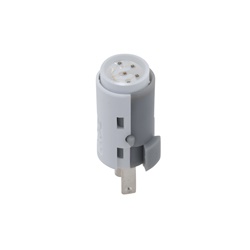 PULSANTE- ACCESSORI  16MM LED BIANC