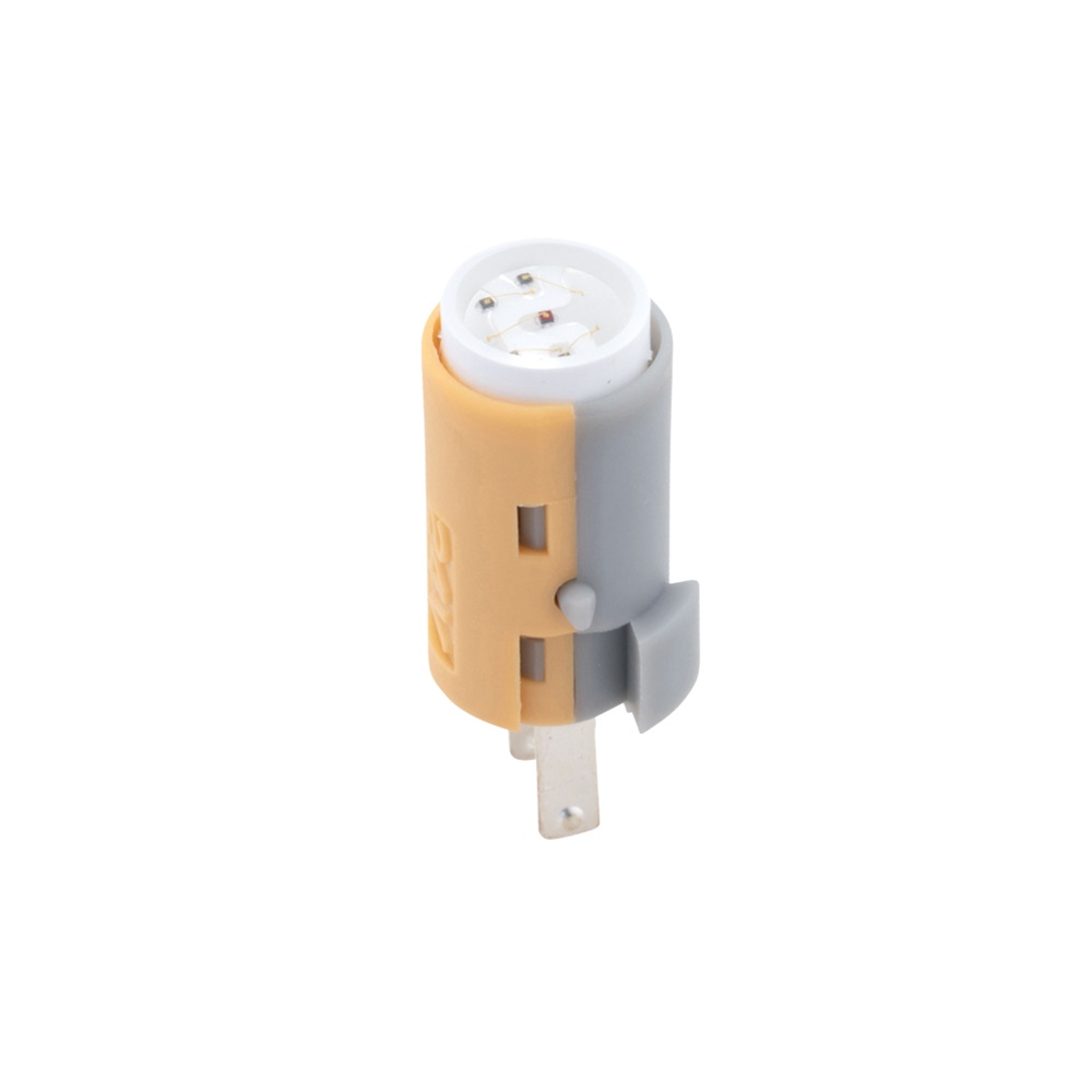 PULSANTE- ACCESSORI  16, LED GIALLO