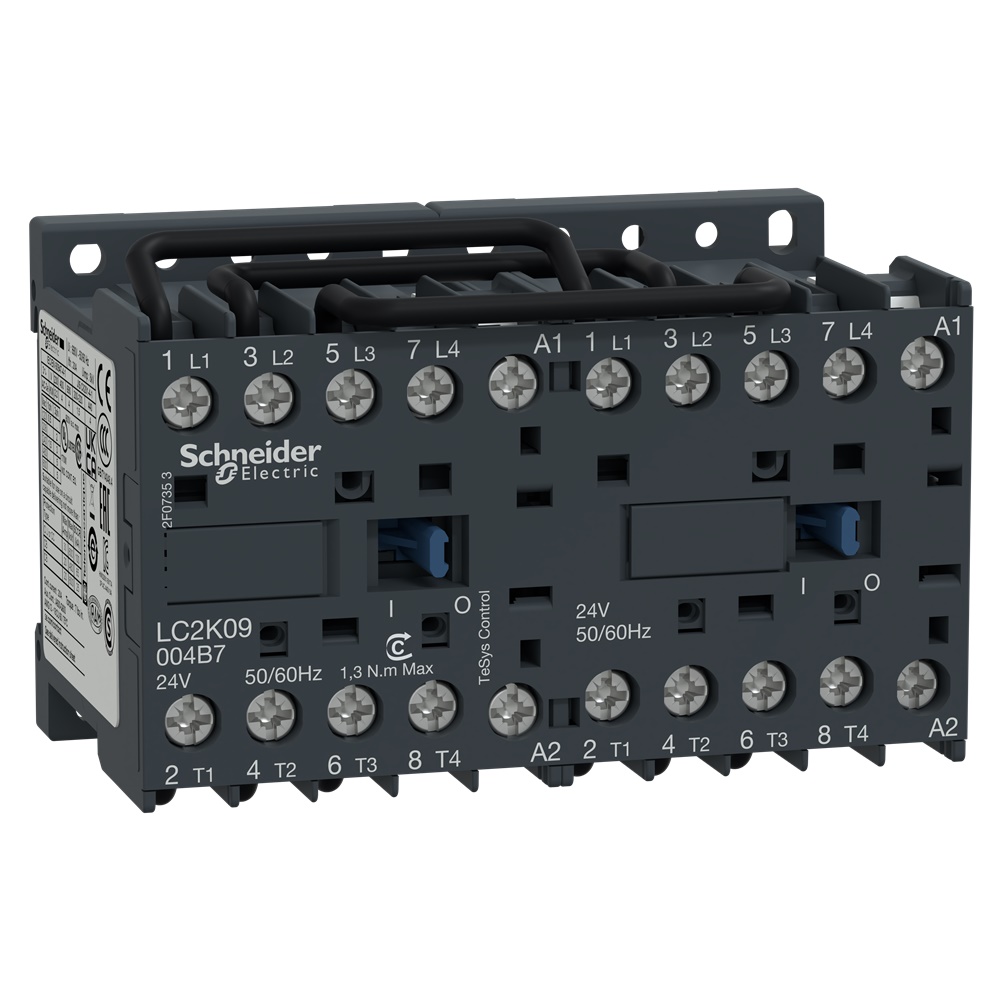 Teleinvertitore TeSys LC2K - 4 poli -AC1- 440 V 20A – 220...230 V CA