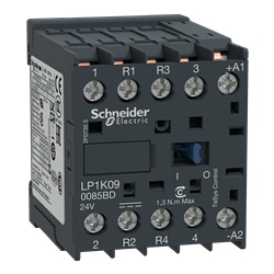Contattore TeSys LP1-K - 4 poli (2NO + 2NC) - AC1 440V 20 A - 24 V CC