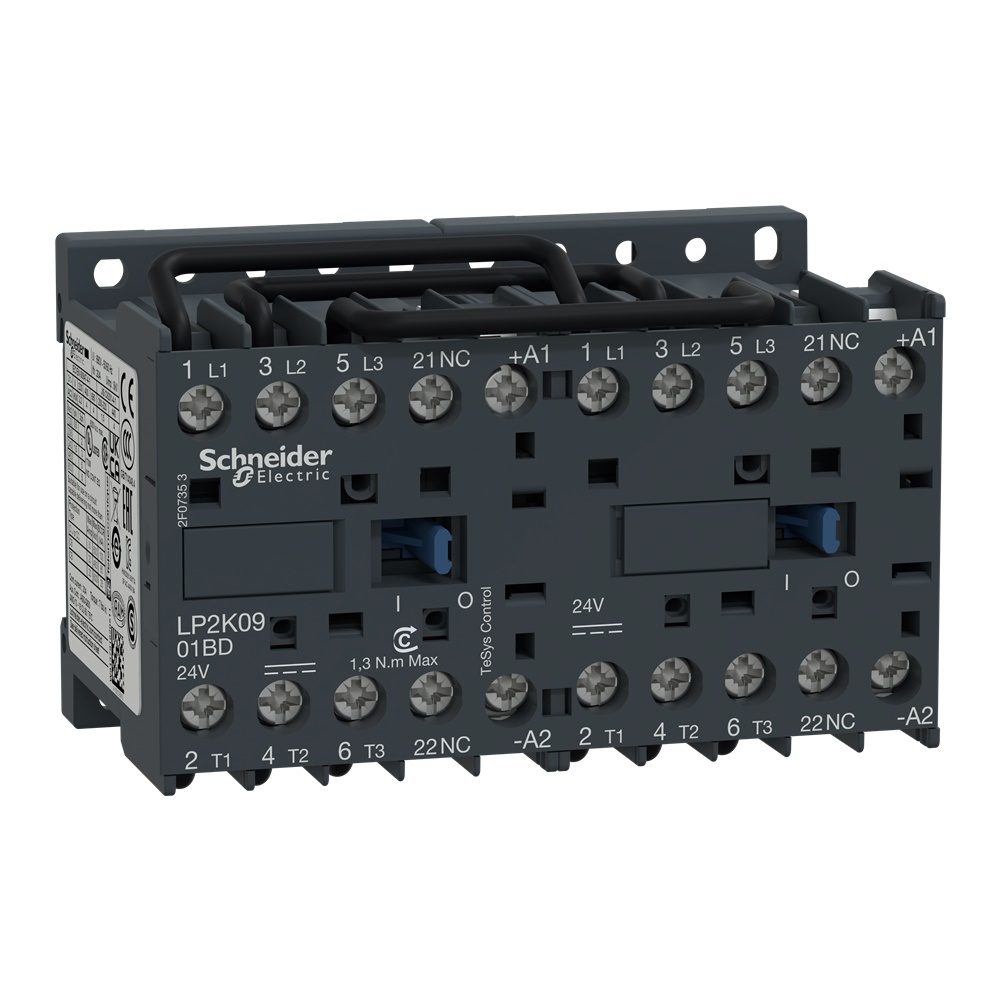 Teleinvertitore TeSys LP2K - 3 poli - AC3 440V 9 A - 60 V CC