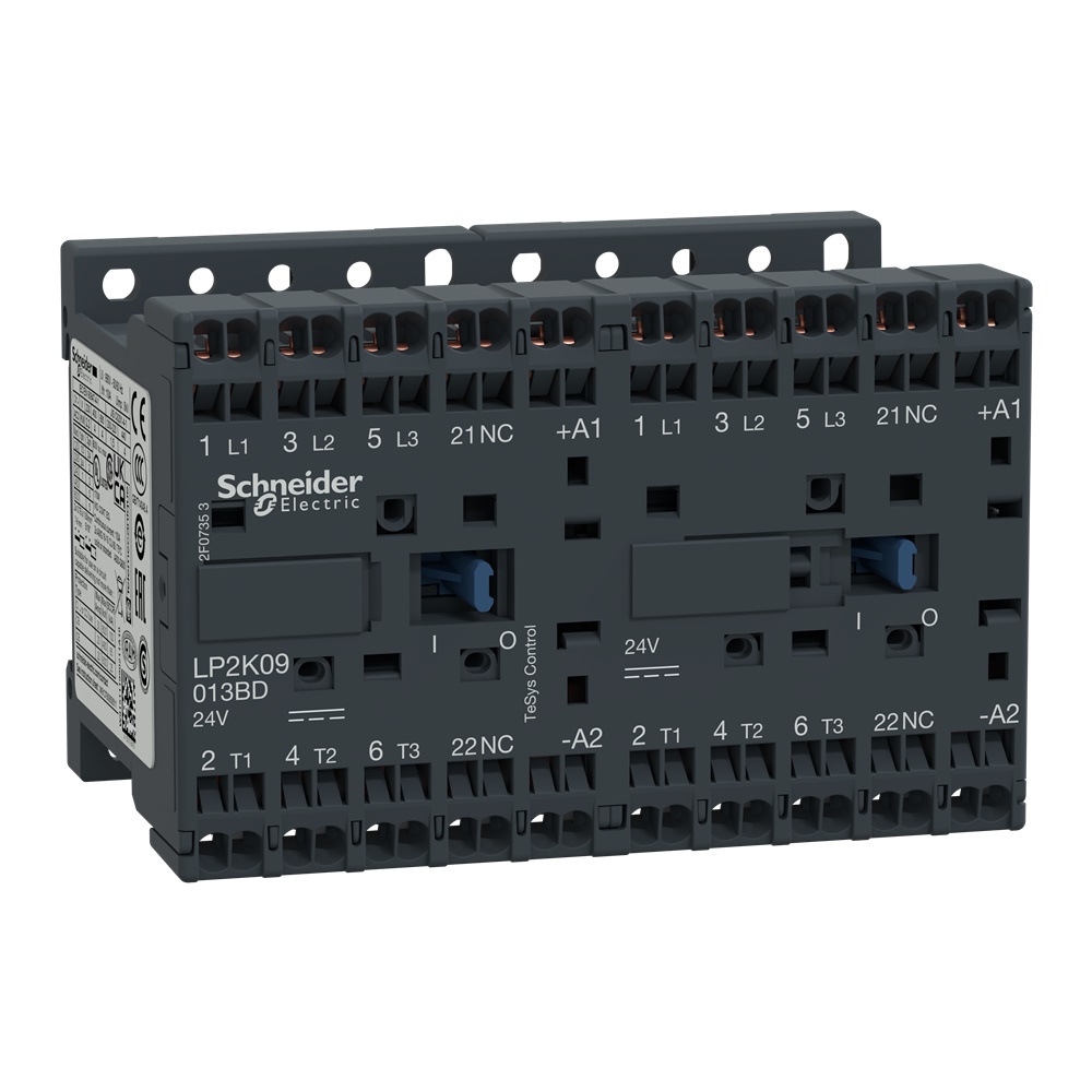 Teleinvertitore TeSys LP2K - 3 poli - AC3 440V 9 A - 24 V CC