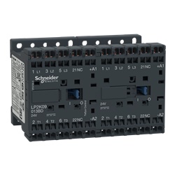 Teleinvertitore TeSys LP2K - 3 poli - AC3 440V 9 A - 24 V CC