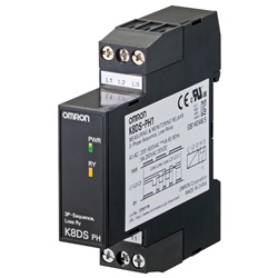 Relè controllo sequenza fase 3FAS 200-480V