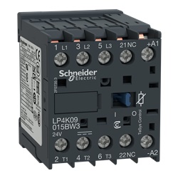 Contattore TeSys LP4K - 3 poli - AC3 440V 9 A - 24 V CC