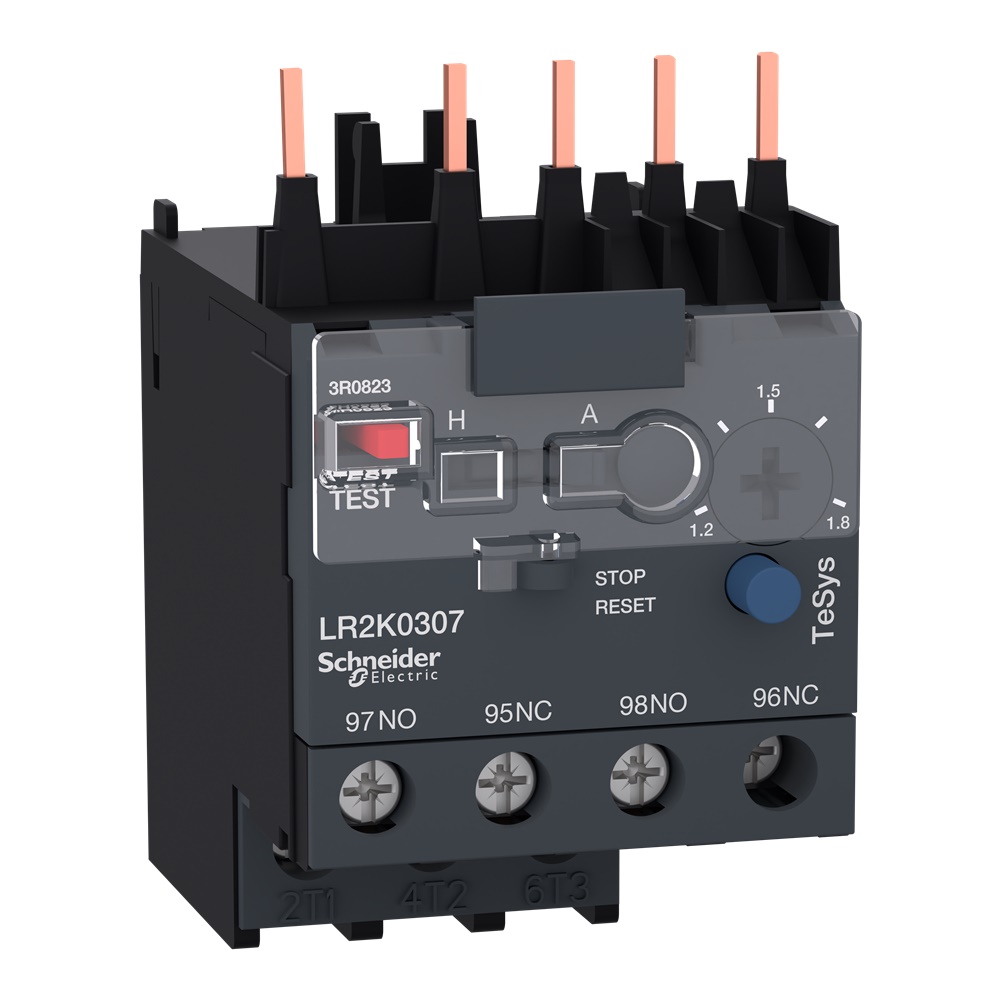 Relè sovraccarico termico per motore - TeSys LR2 K - 1,2..1,8 A - Classe 10A