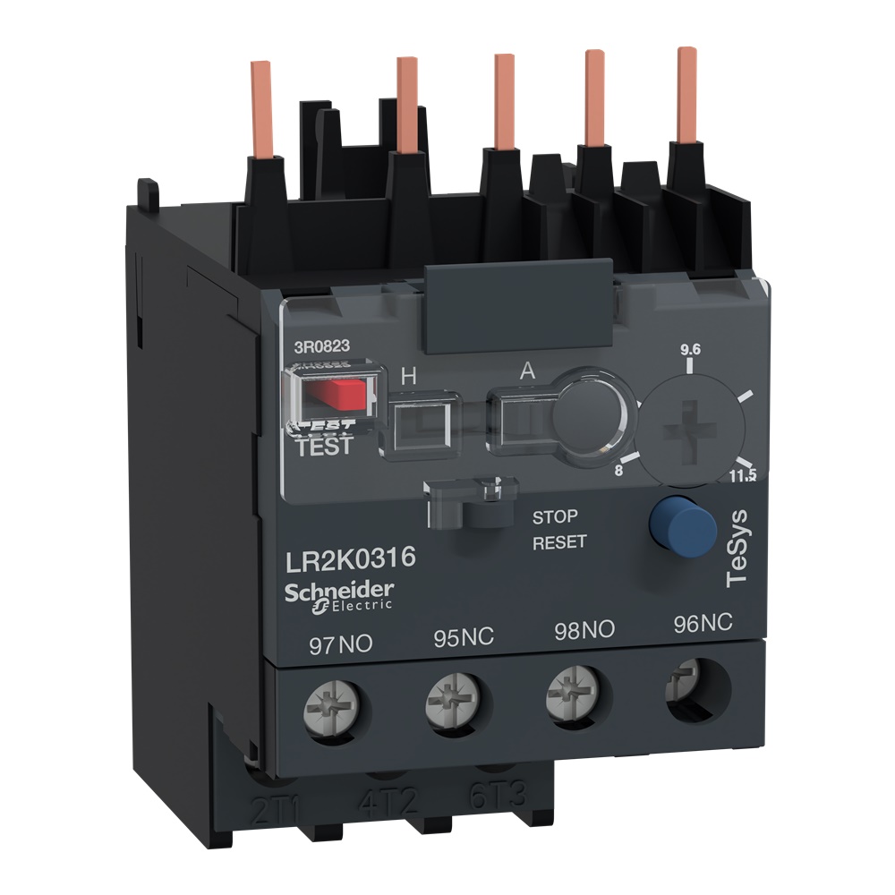 Relè sovraccarico termico per motore - TeSys LR2 K - 8..11,5 A - Classe 10A