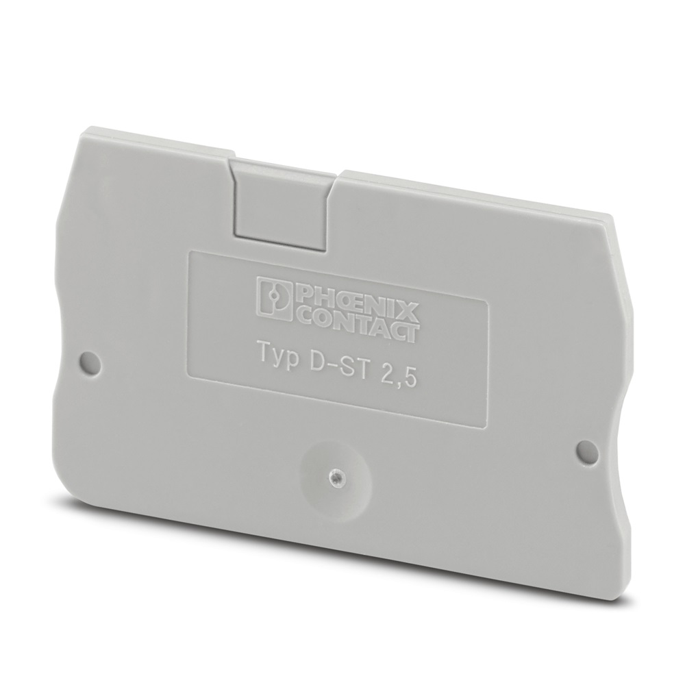 D-ST 2,5 PIASTRA TERMINALE