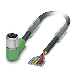 SAC-3P-M12MS/2,0-PUR/BI-1L-Z