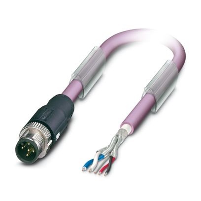 SAC-8P-M12MS/ 0,6-PUR/M12FS