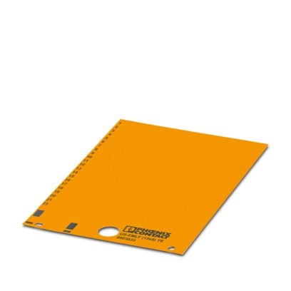 Etichetta verde per morsettiere Phoenix Contact