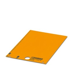 Etichetta verde per morsettiere Phoenix Contact
