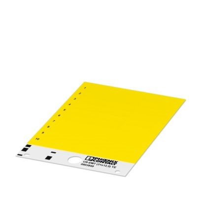 Etichette numerate 11-20 per morsettiere 5,08mm