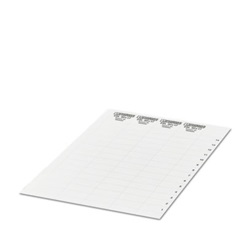 Etichette numerate 71-80 per morsettiere 10mm