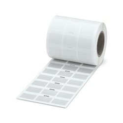 Etichetta personalizzabile 65x25mm per morsettiere