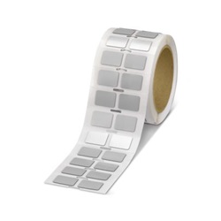 Etichetta nera AKG 4 per morsettiere