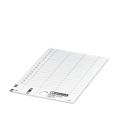 Etichetta gialla 17x9mm unicard Phoenix Contact