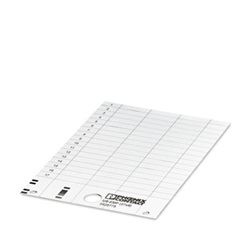 Etichetta gialla 17x9mm unicard Phoenix Contact