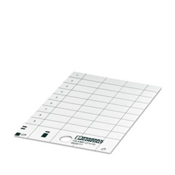 Etichetta personalizzabile 10mm per morsettiere