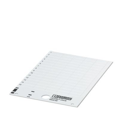 Etichetta identificativa V-RC/TGUM 11/KVD 11/LBL 12