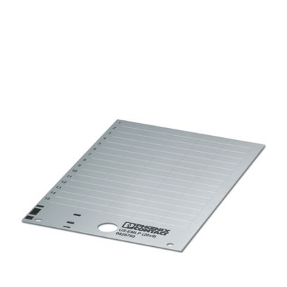 Etichetta verde 12x3,5mm per morsettiere