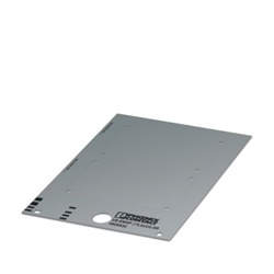 Etichetta gialla 60x15mm per morsettiere