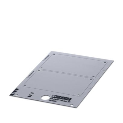 Etichetta verde 12mm per morsettiere